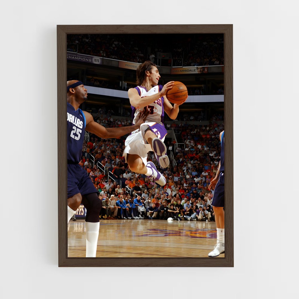 Poster Steve de nash – affiche Basketball (vue 5)